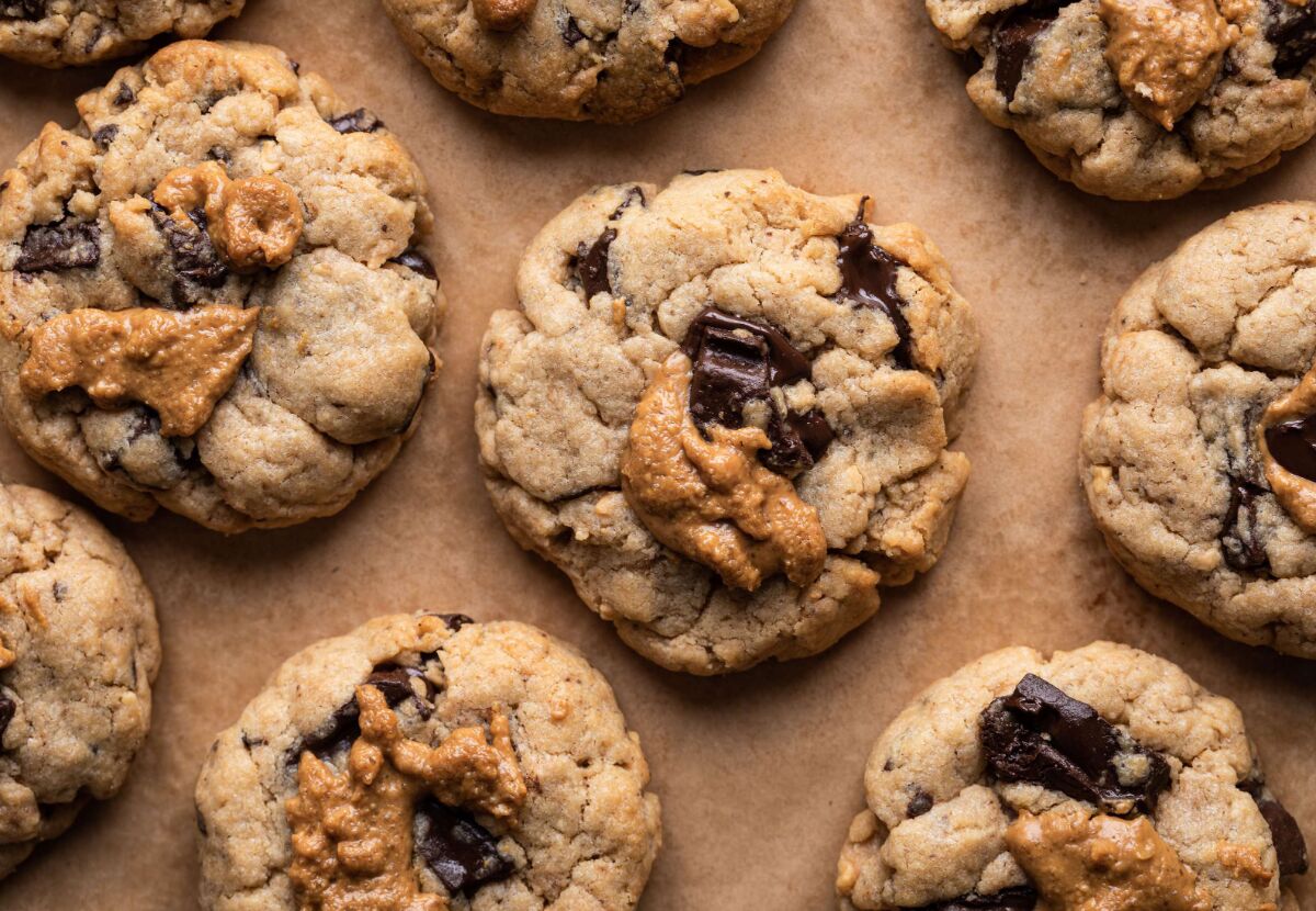 Galletas artesanales recién horneadas